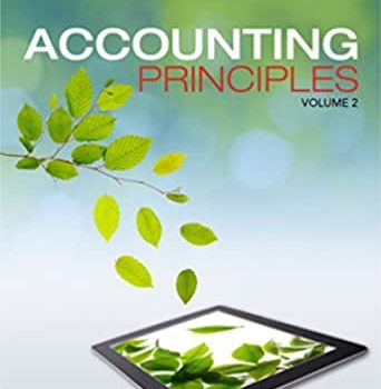 Accounting Principles 7Th Canadian Edition Volume 2 By Jerry J. Weygandt