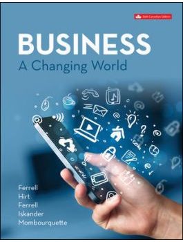 Test Bank For A Changing World 6Th Canadian Edition By O. C. Ferrell