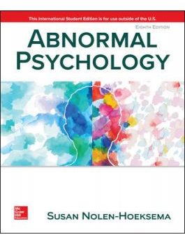 Test Bank For Abnormal Psychology 8Th Edition By Susan Nolen